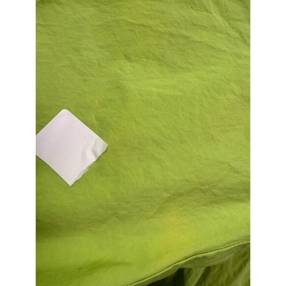 3.1 Phillip Lim x RTR Green Poplin V-Neck Midi Dress Size 10 with discoloration - Picture 9 of 11